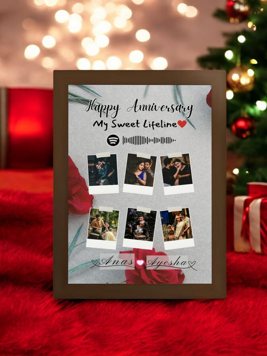 Aesthetic Anniversary 6 Photo Frame