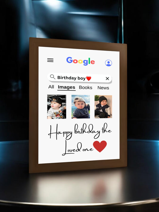 Google Search Birthday Photo Frame