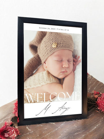 Born Baby Picture Frame