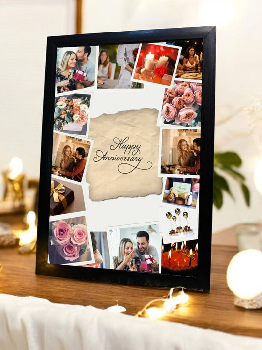 Happy Anniversary Collage Frame