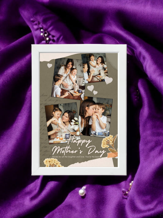 Happy Mothers day White Frame - Framy