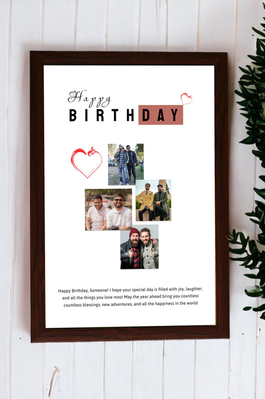 Lovely Birthday Frame