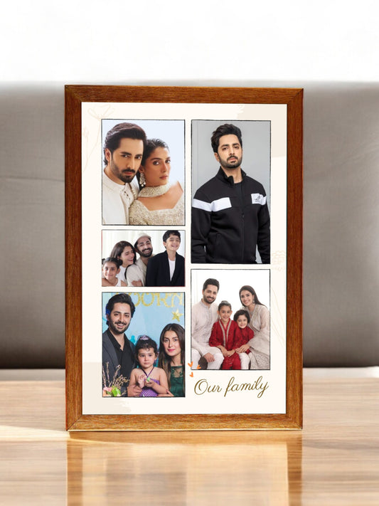 Our Family 5 photos Frame