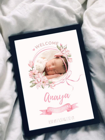 Welcome Little Princess Frame