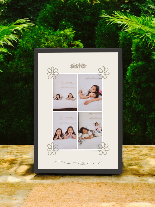 My Sister Grid Photo Frame